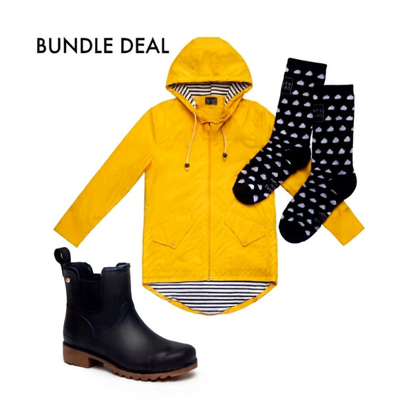 Bundle Deal *Yellow Raincoat + Durban Chelsea + Silver Lining